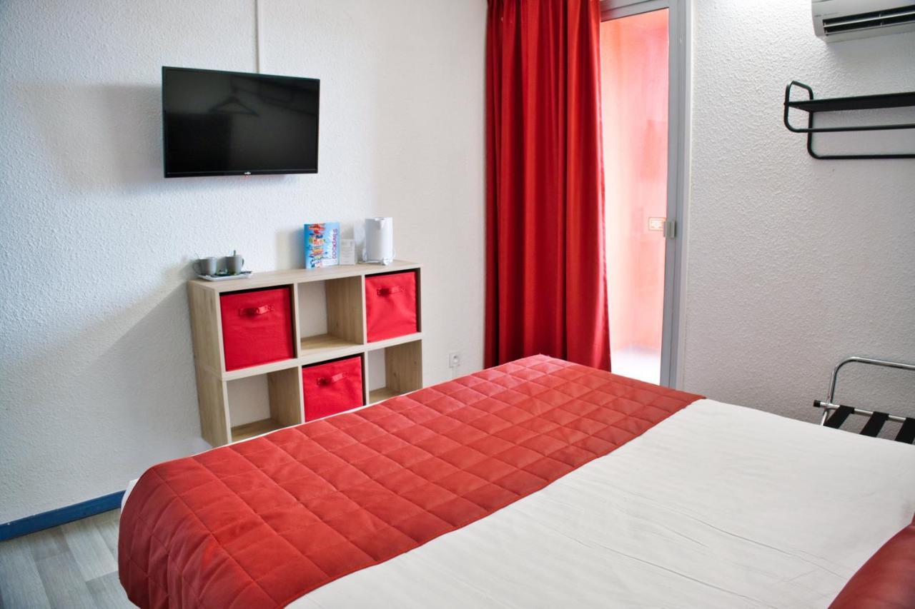 Cit'Hotel Des 2 Golfs Leucate Exterior foto
