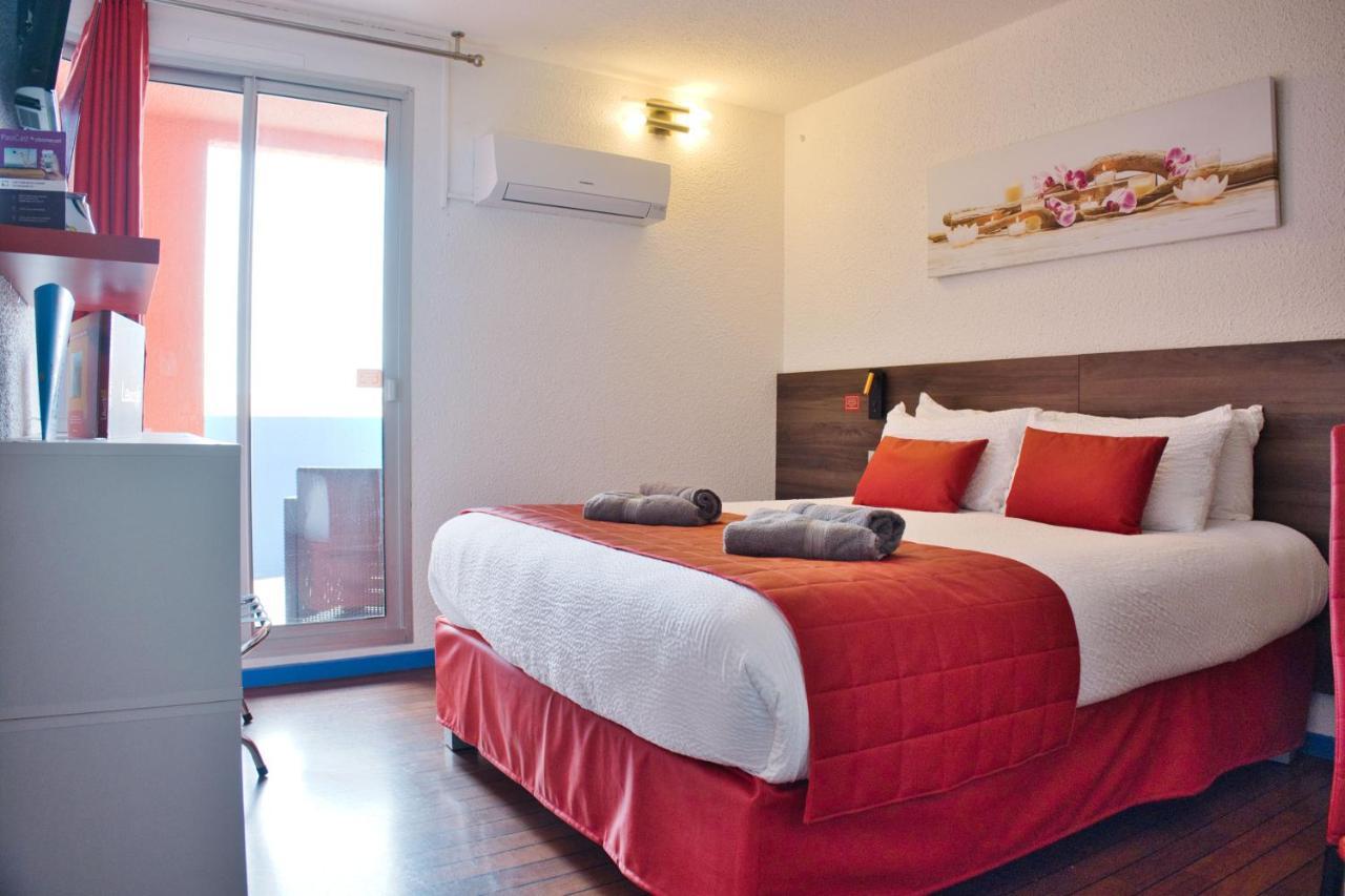 Cit'Hotel Des 2 Golfs Leucate Exterior foto
